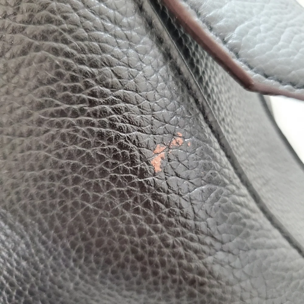 Tignanello Since 1989 Genuine Leather Black Shoulder Bag - Picture 14 of 15